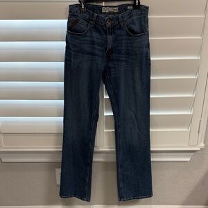 Ariat Men's M4 Dark Blue Bootcut Relaxed Jeans